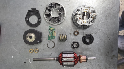 Ремонт мотор-редуктора автоматических дверей(замена щеток) Tormax Geze Dorma Gilgen GU Besam Ditec